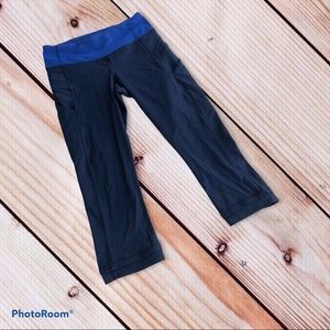 lululemon athletica Navy and Blue Leggings